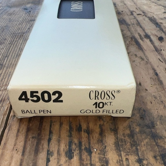 CROSS PEN 10K GOLD FILLED "MICKEY MOUSE" EMBLEM MADE IN USA - Picture 4 of 6